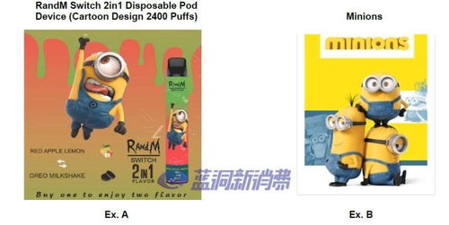 FDA向四家中國電子煙廠商發出警告信，指產品設計模仿玩具與卡通